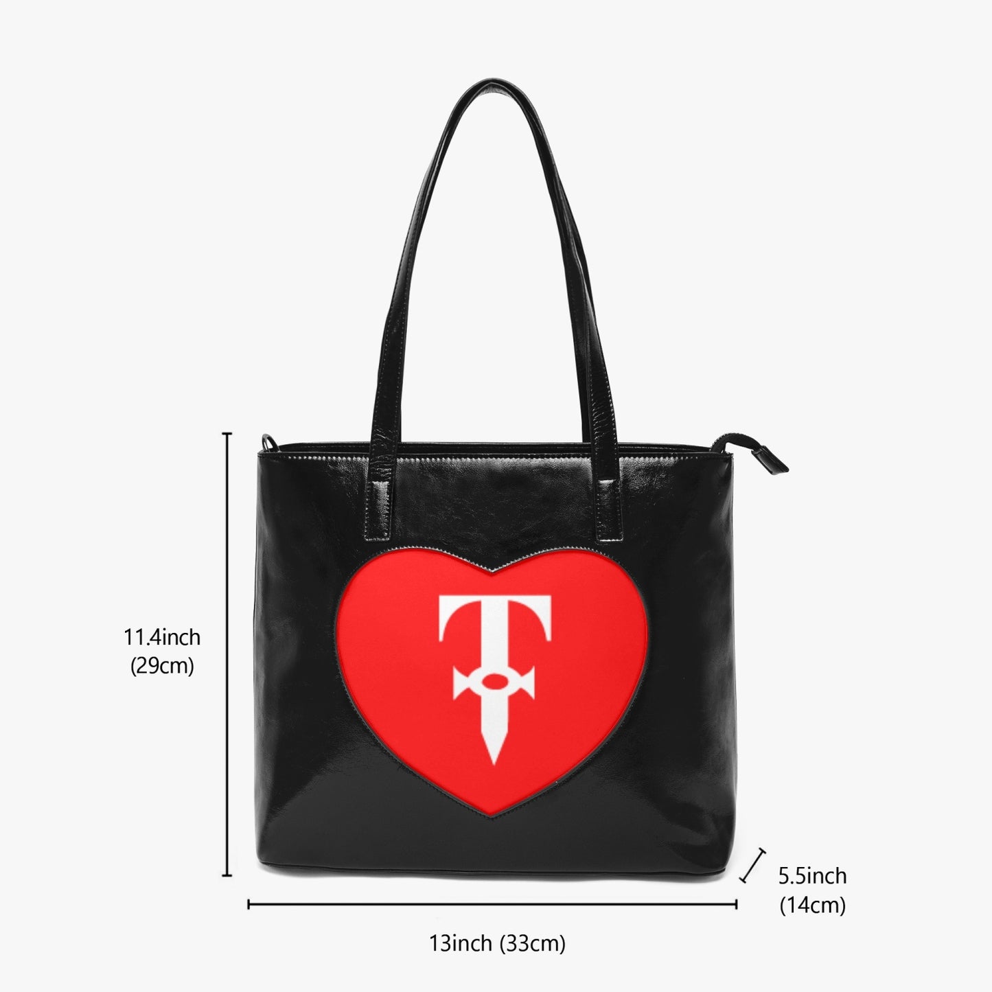 DAGGER HEART TOTE BAG