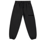 LOGO DOUBLE BLACK JOGGERS