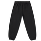 FRENCH DOUBLE BLACK JOGGERS