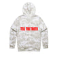 WHITE CAMOUFLAGE HOODIE