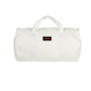 TELL THE TRUTH WHITE DUFFLE BAG