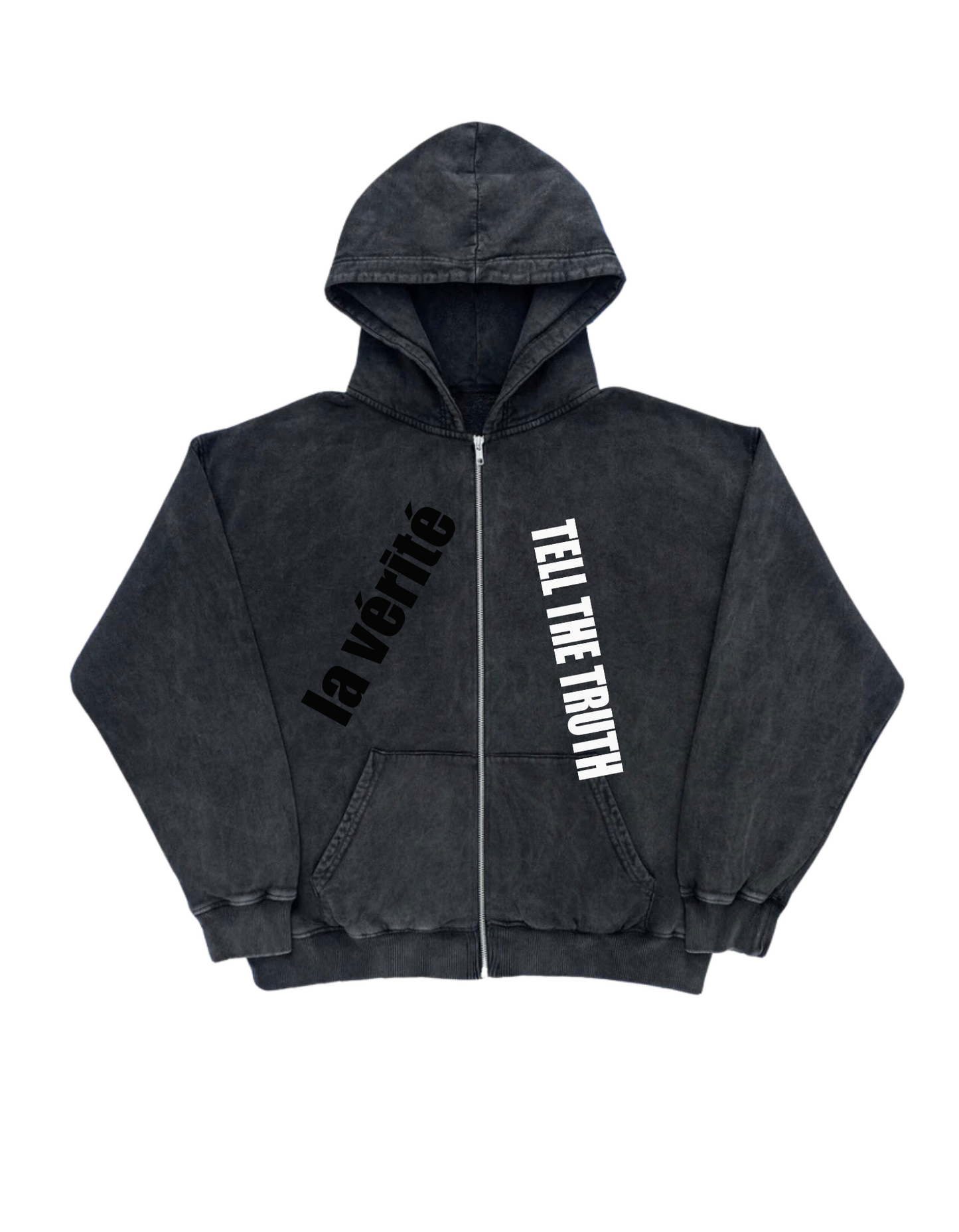 FRENCH LOGO ZIP-UP