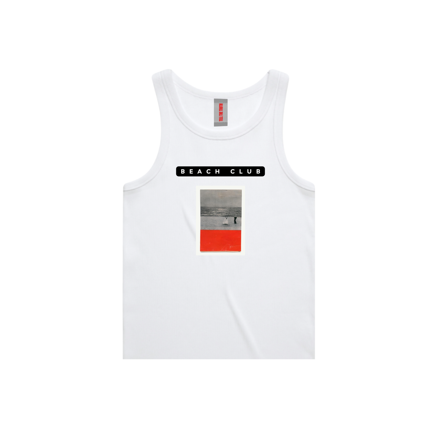 BEACH CLUB RIB SINGLET