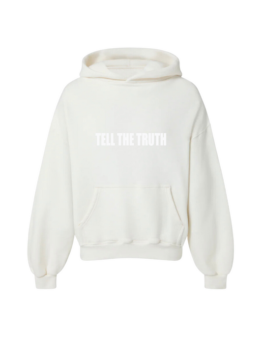 DOUBLE WHITE LOGO PULLOVER