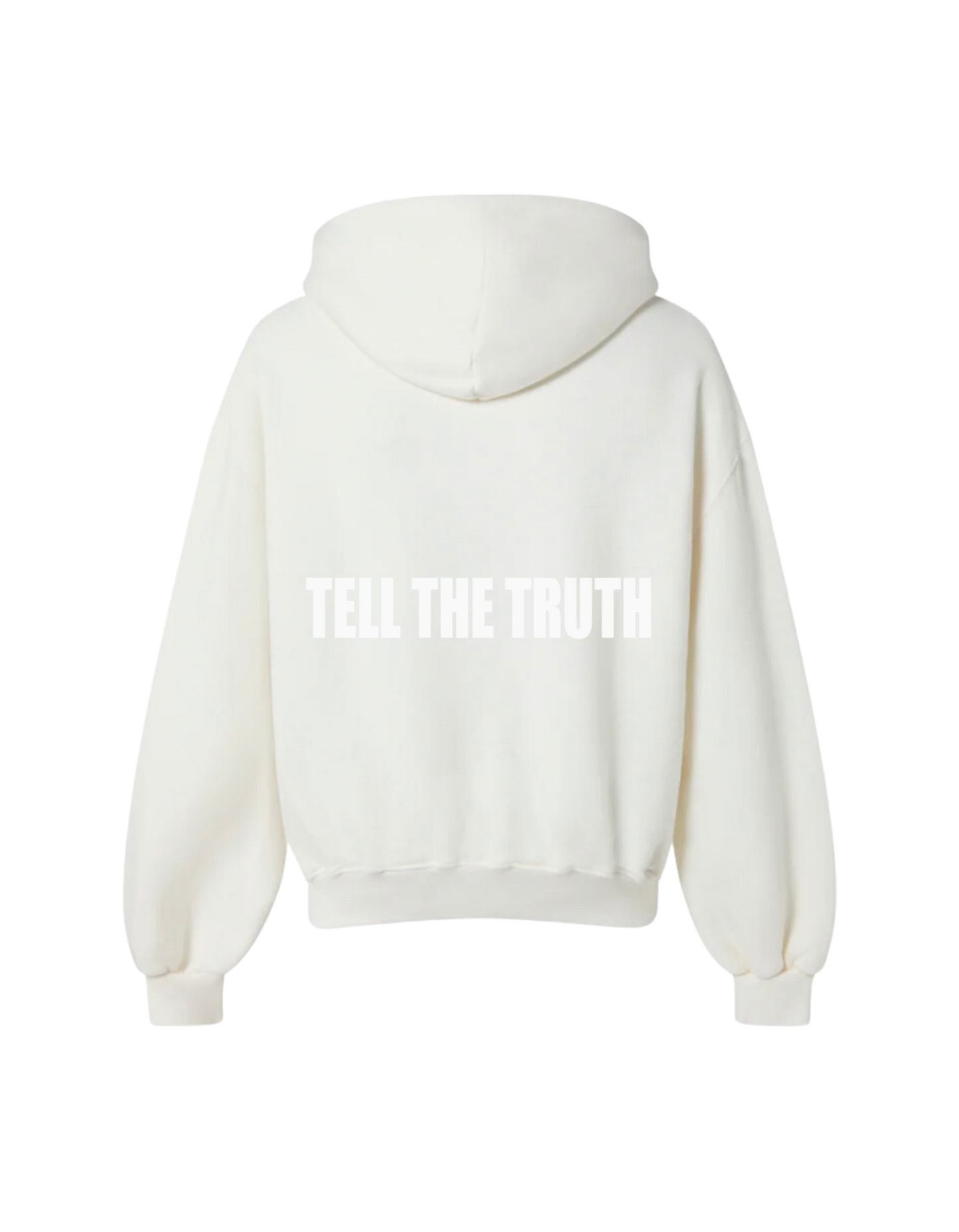 DOUBLE WHITE LOGO PULLOVER