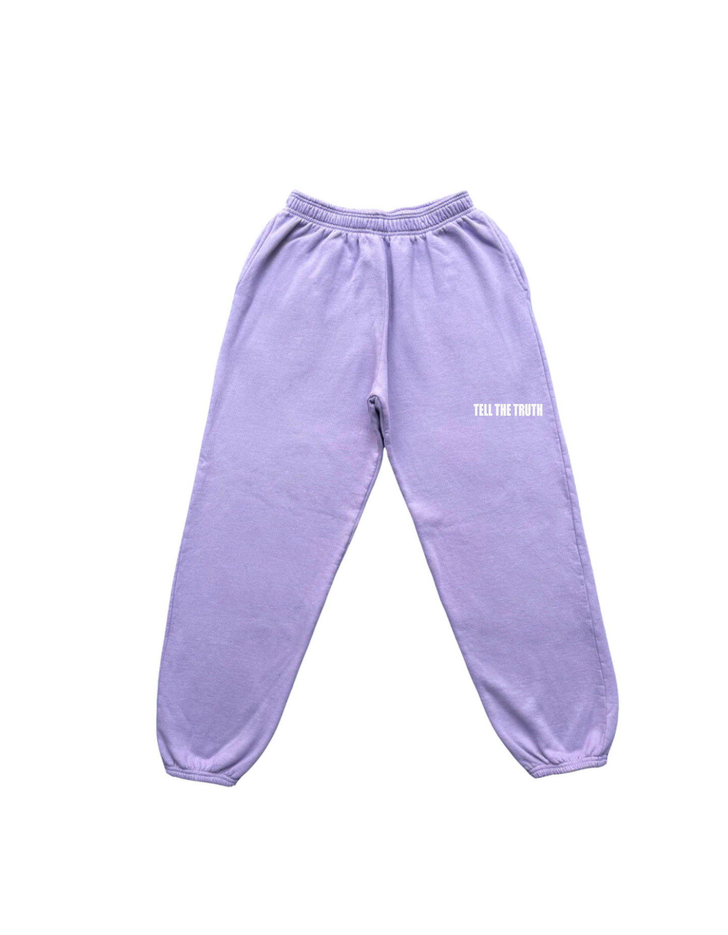 LAVENDER LOGO JOGGERS