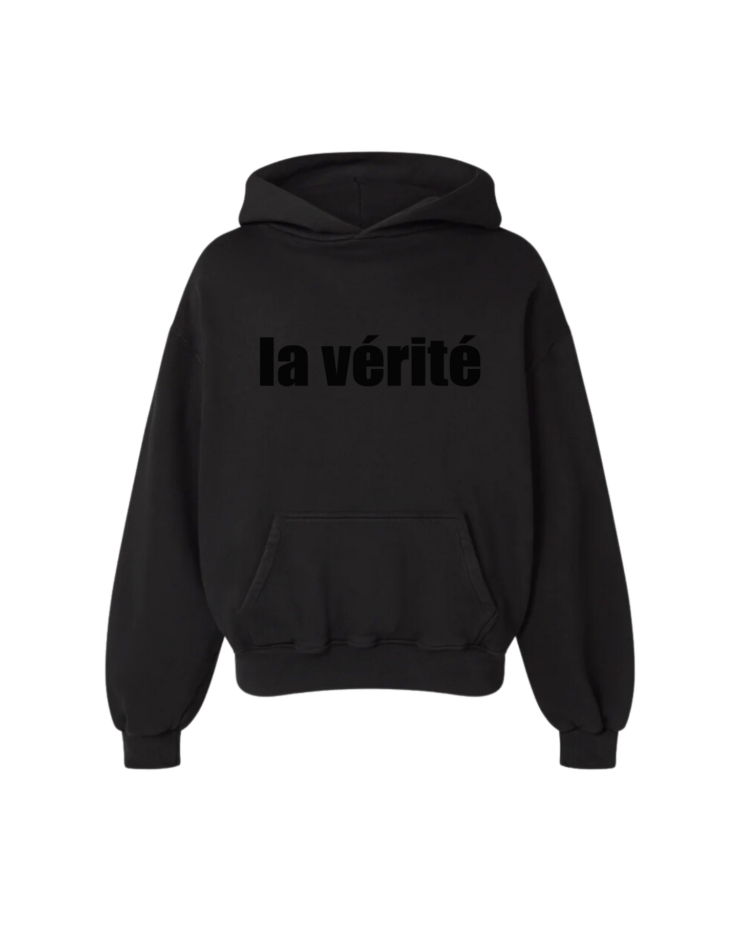 DOUBLE BLACK FRENCH PULLOVER