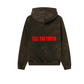 DISTRESSED LOGO HOODIE