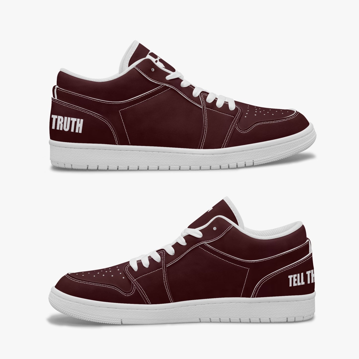 TELL THE TRUTH LEATHER SNEAKER