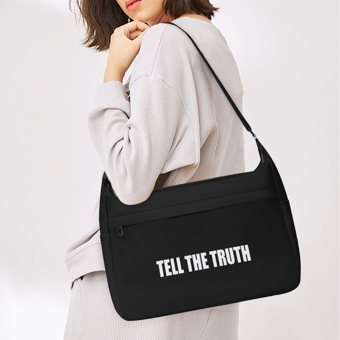 TELL THE TRUTH NEW MESSENGER BAG