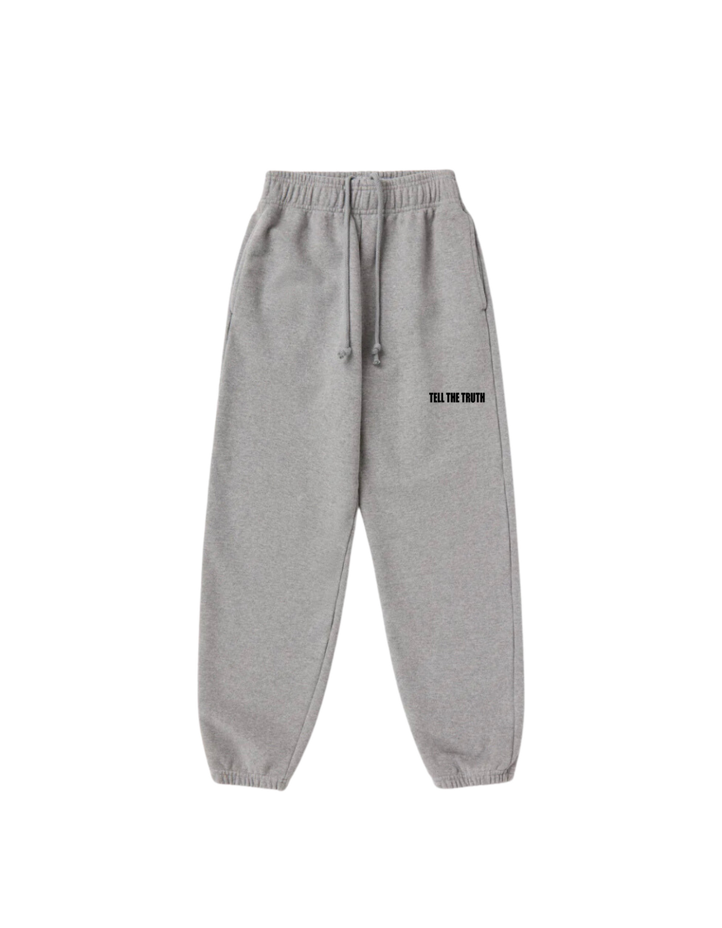 LOGO GREY JOGGERS