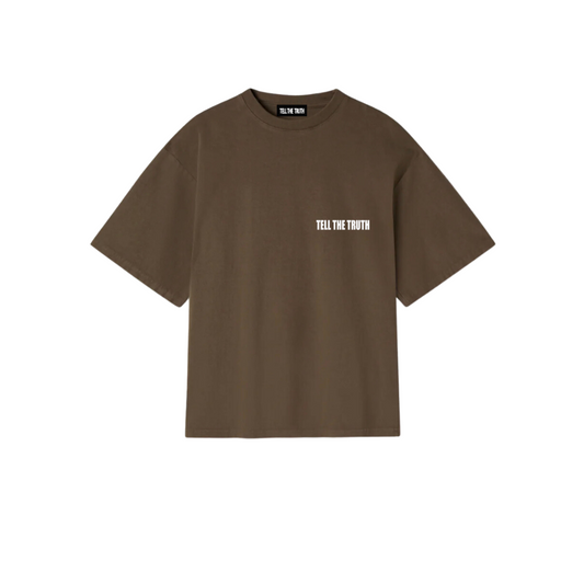 CLASSIC MOCHA LOGO T-SHIRT