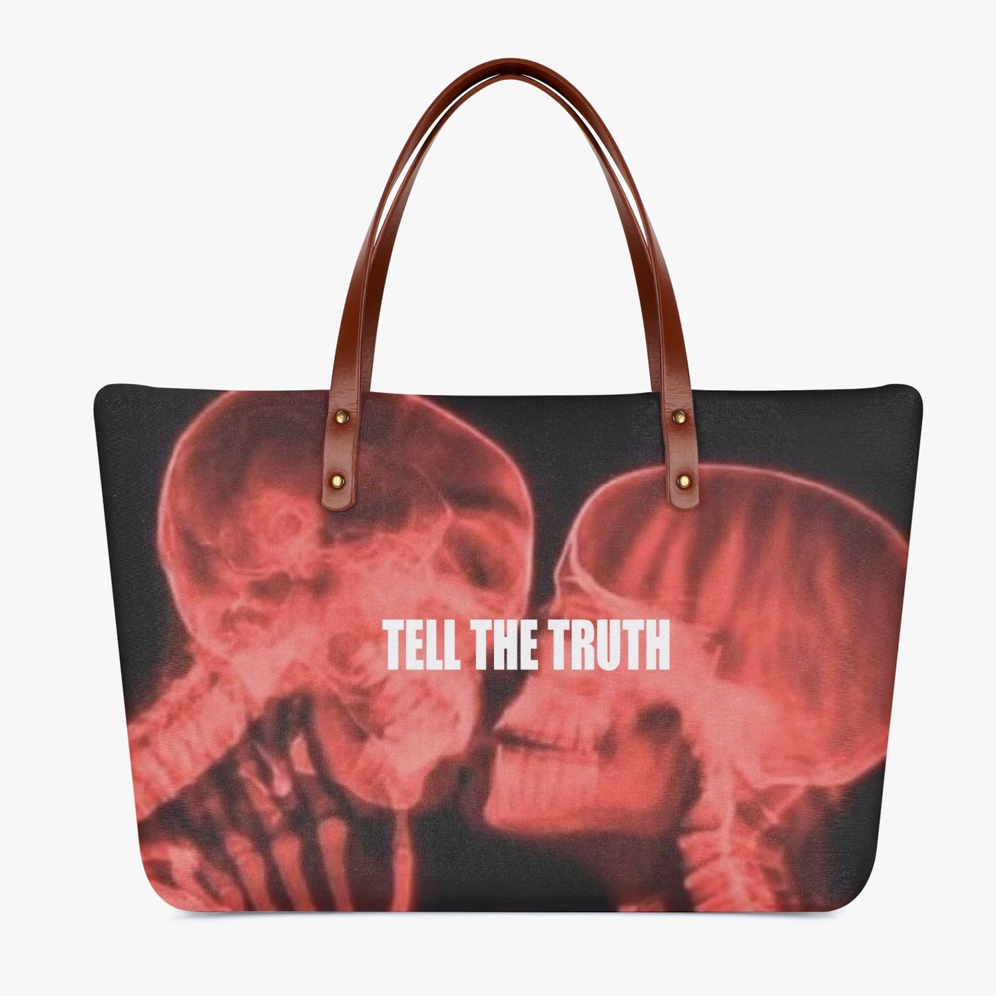 TELL THE TRUTH KISS  Cloth Tote Bag