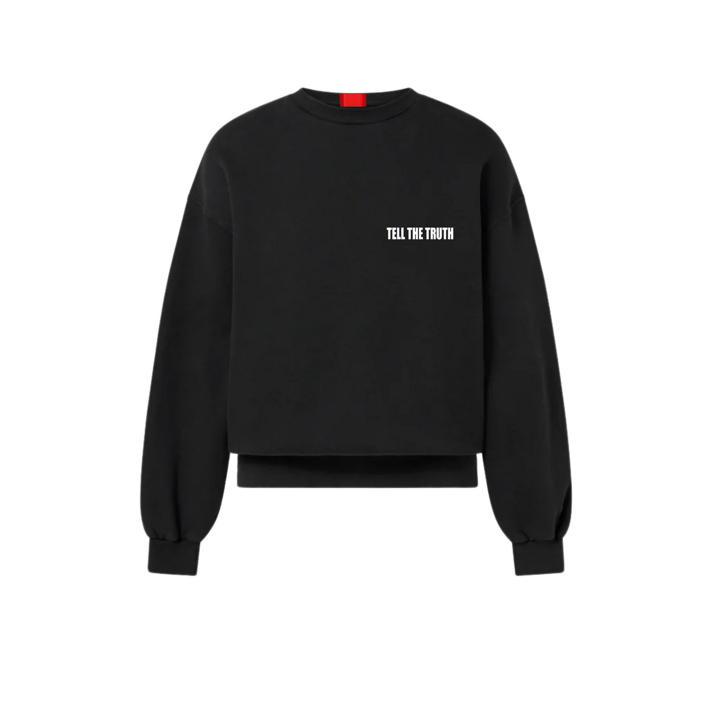 TELL THE TRUTH LOGO CREWNECK SWEATSHIRT