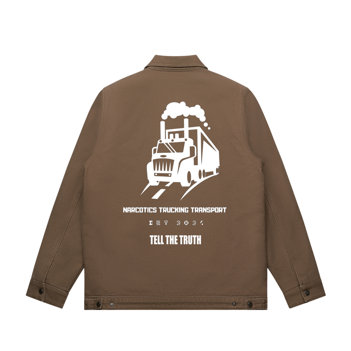 NARCOTICS TAN TRUCK JACKET