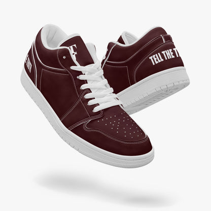 TELL THE TRUTH LEATHER SNEAKER