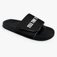 TELL THE TRUTH LEATHER VELCRO SLIDES