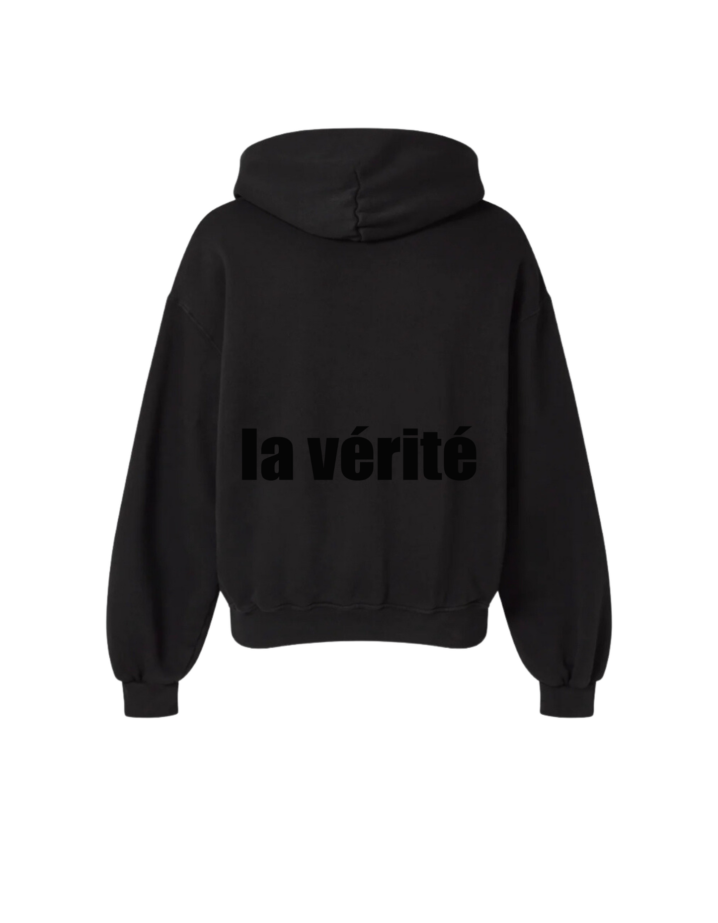 DOUBLE BLACK FRENCH PULLOVER