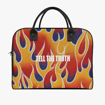 TELL THE TRUTH  Large Travel Handbag