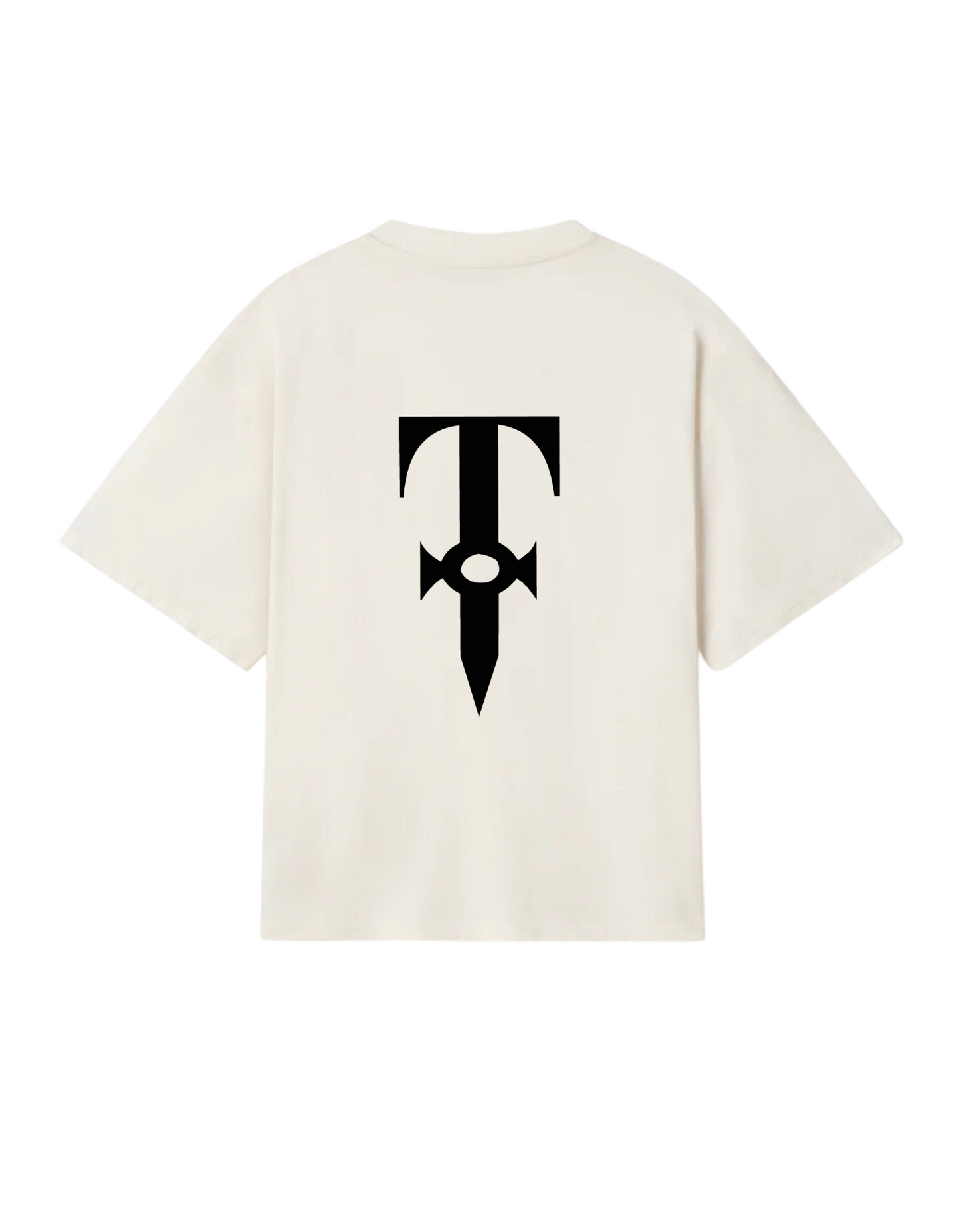 CREAM DAGGER T-SHIRT