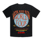 BLACK WORLD TOUR BASEBALL SHIRT