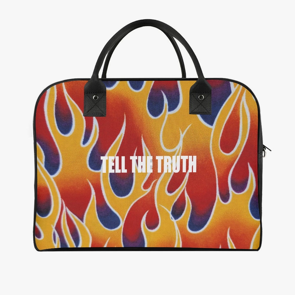 TELL THE TRUTH  Large Travel Handbag