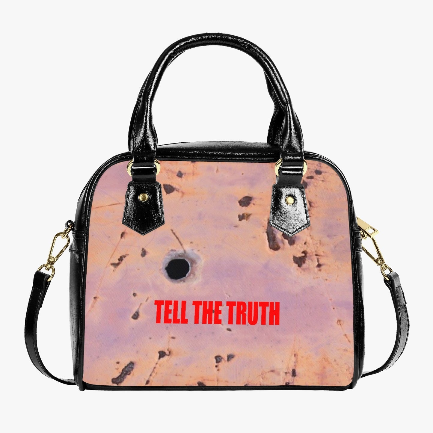 TELL THE TRUTH SADDLE BAG