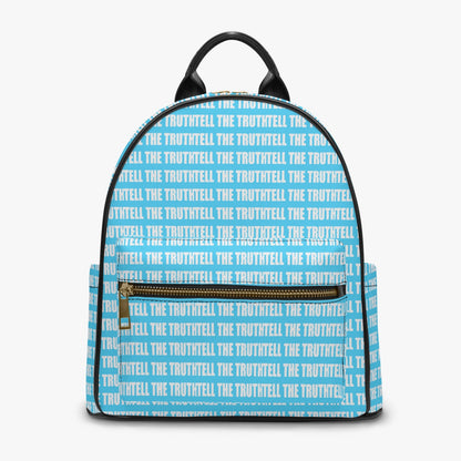 TELL THE TRUTH  TURQUOISE BACKPACK