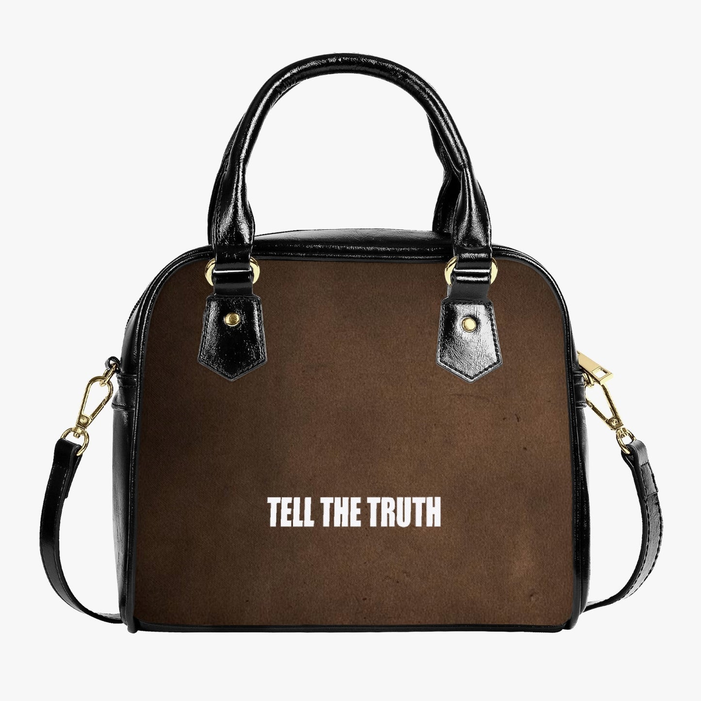 TELL THE TRUTH SADDLE BAG