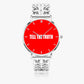 TELL THE TRUTH HOLLOW OUT STRAP QUARTZ WATCH