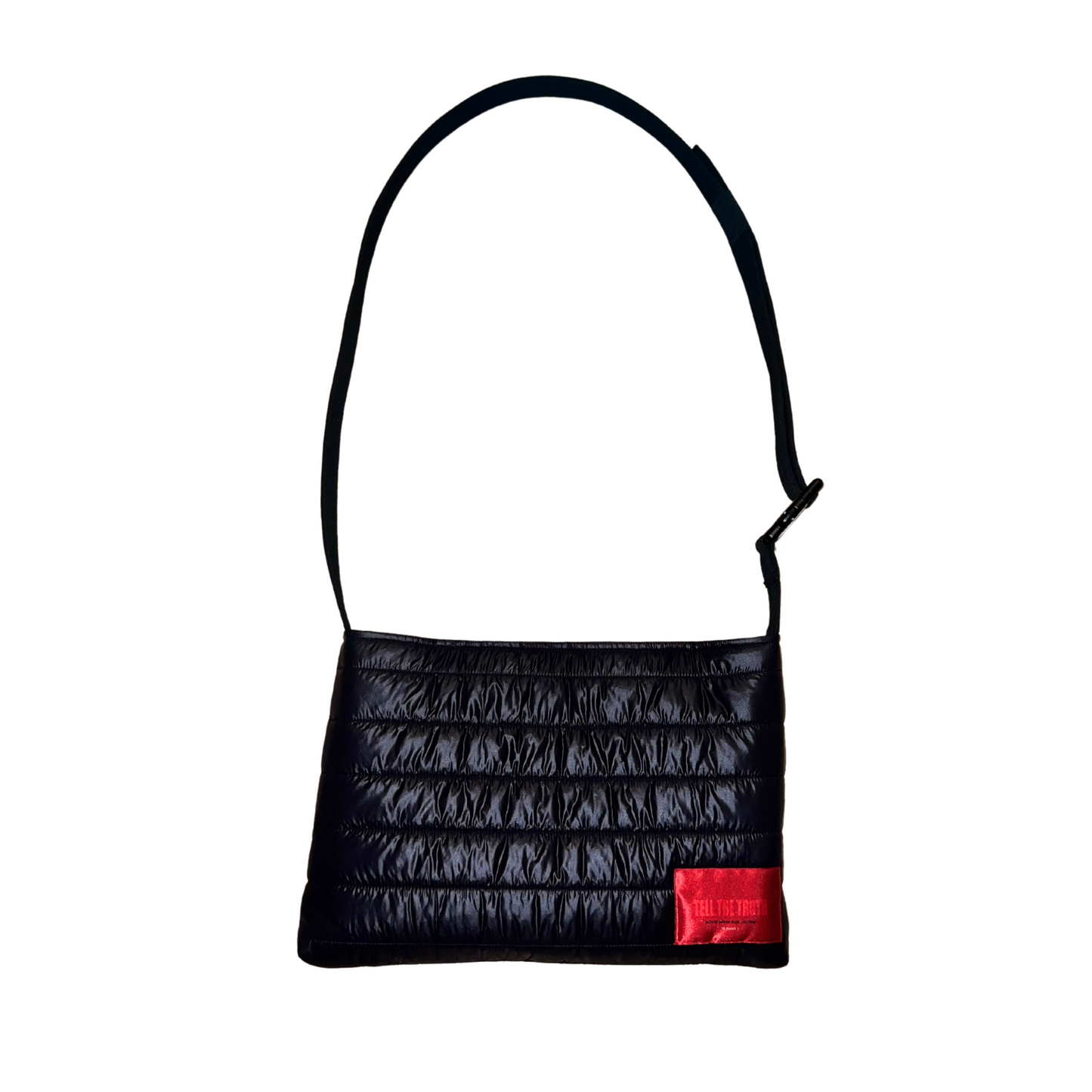 TELL THE TRUTH BUBBLE SHOULDER BAG