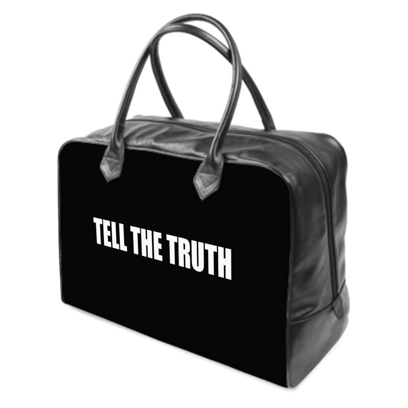 TELL THE TRUTH WEEKENDER BAG