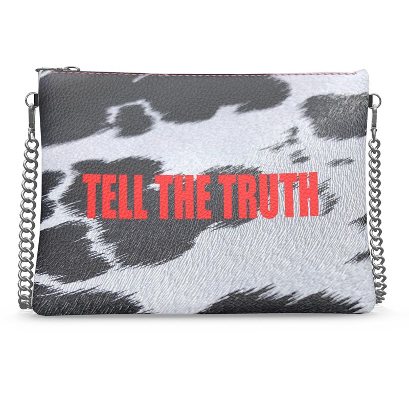 TELL THE TRUTH CROSSBODY COW 1