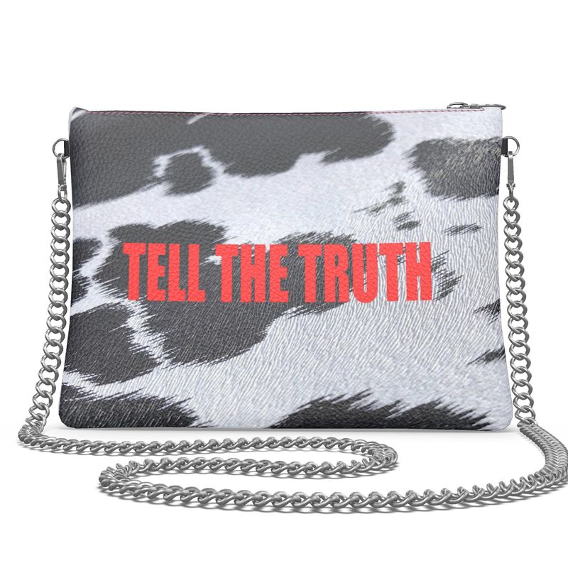 TELL THE TRUTH CROSSBODY COW 1