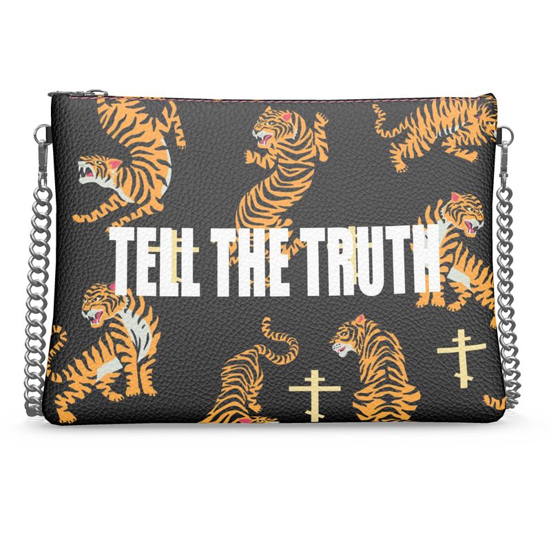 TELL THE TRUTH TIGER CROSSBODY