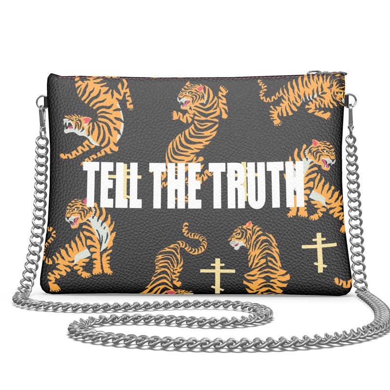 TELL THE TRUTH TIGER CROSSBODY