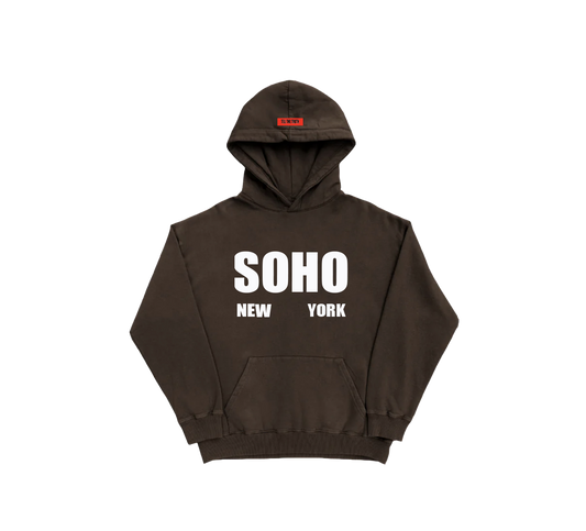 BROWN SOHO NYC HOODIE