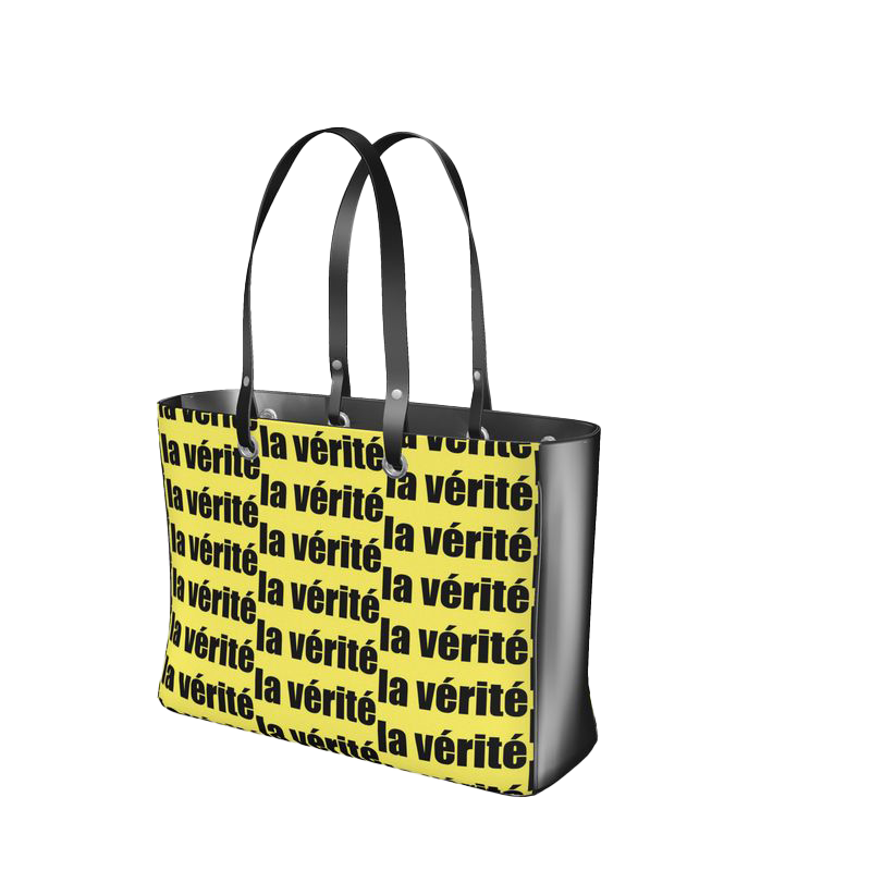 LA VÉRITÉ CAUTION BAG