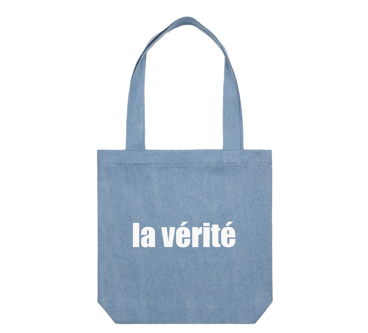 FRENCH DENIM  TOTE BAG