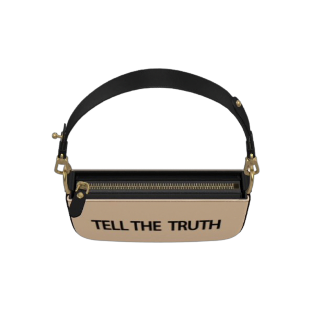 TELL THE TRUTH PARIS BOX BAG